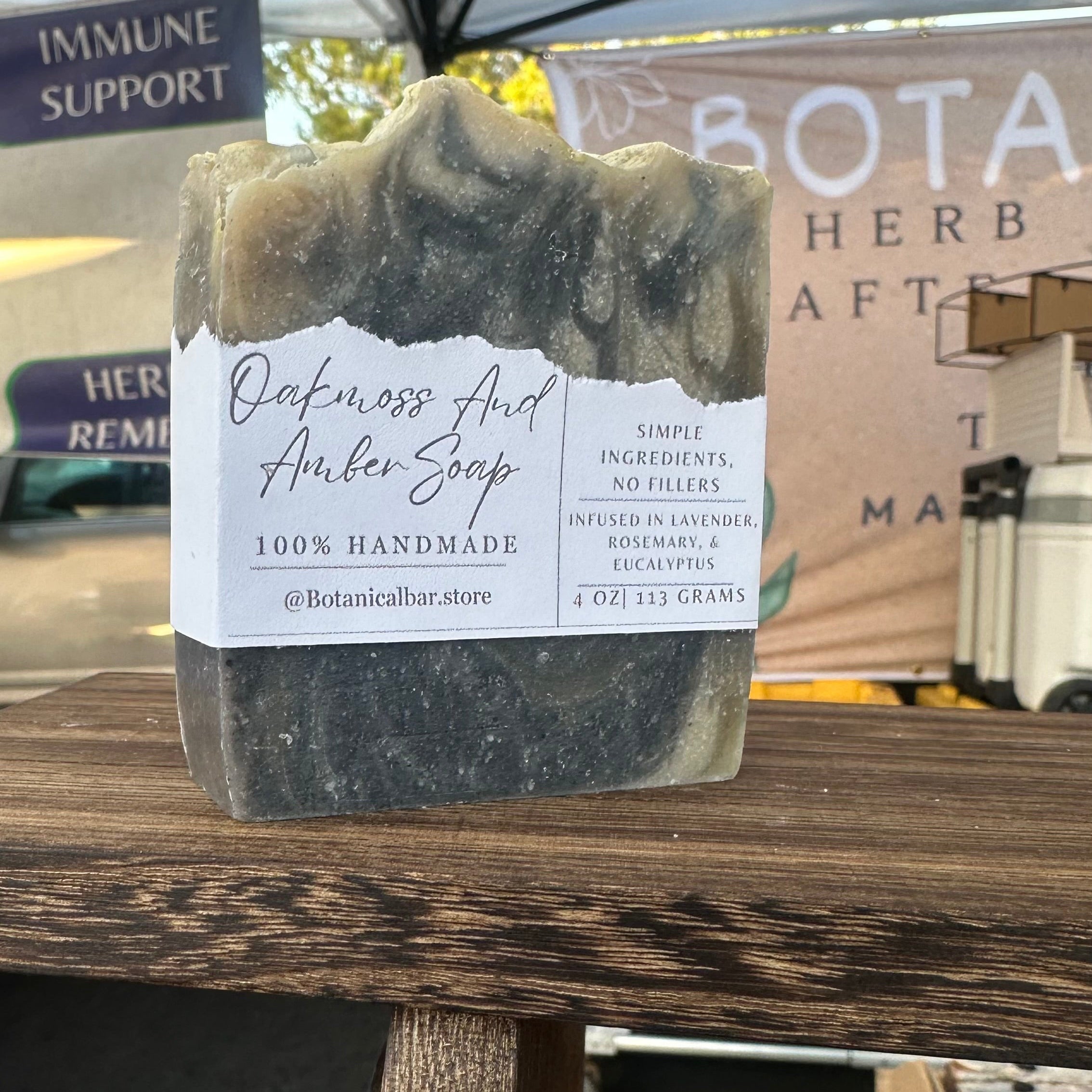 Oakmoss and amber Soap
